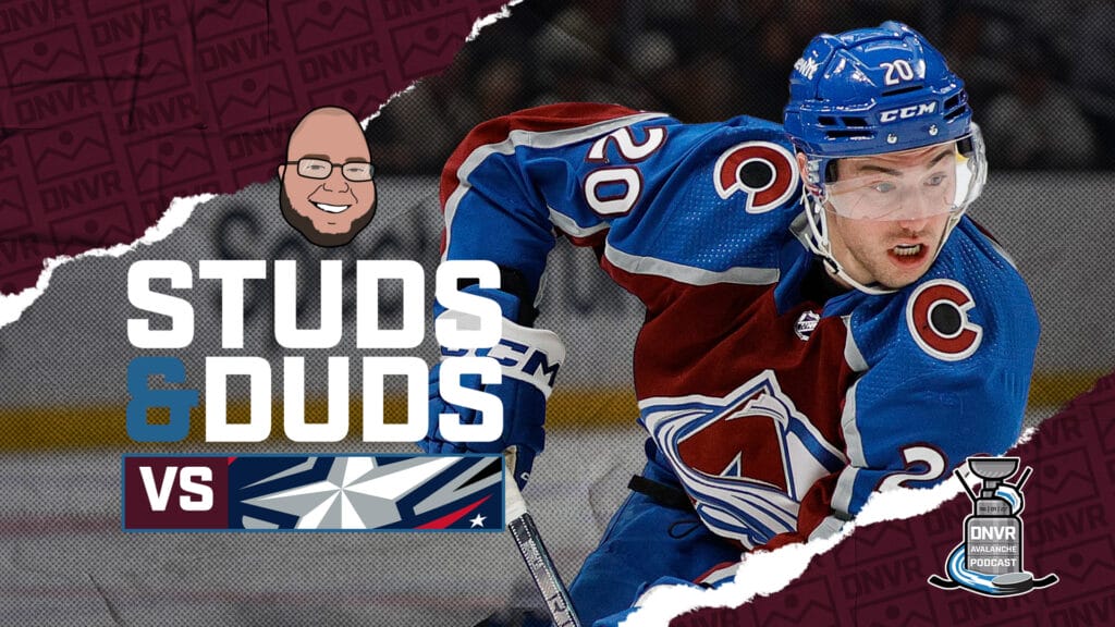 Avs-Blue Jackets Game 2 Studs & Duds