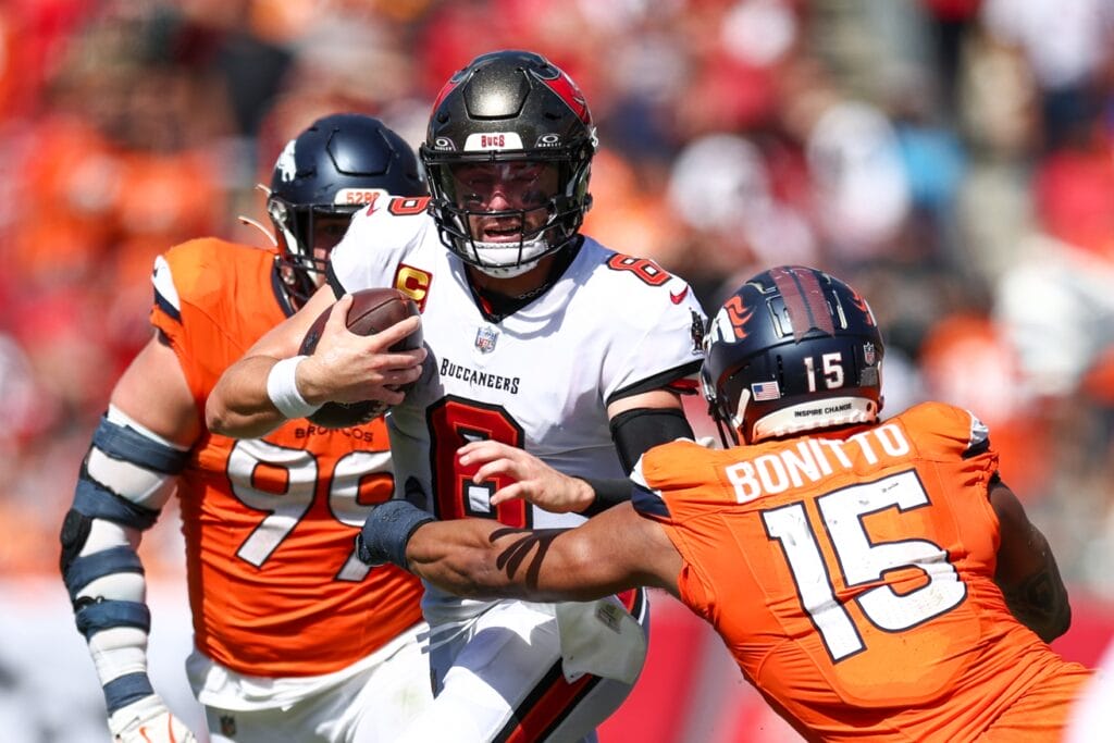 How Denver Broncos rusher Nik Bonitto is learning from Joey Bosa and Khalil Mack