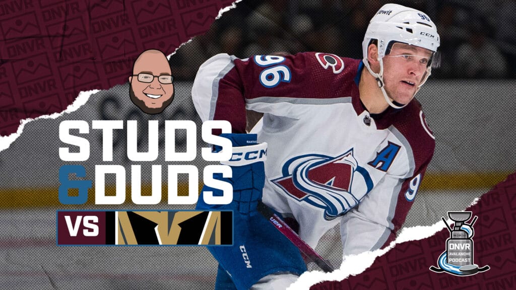 Avs-Golden Knights Game 1 Studs & Duds