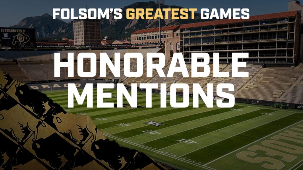 Folsom’s Greatest Games: Honorable Mentions