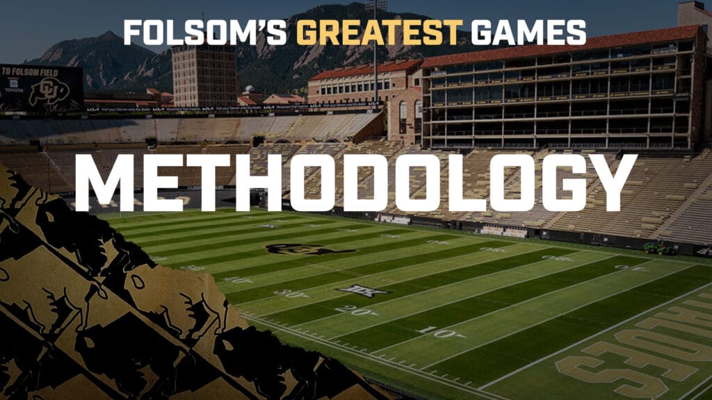 Folsom’s Greatest Games: Methodology