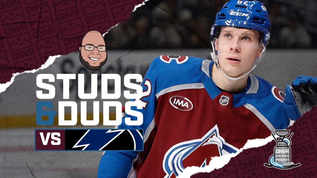 Avs-Lightning Game 11 Studs & Duds