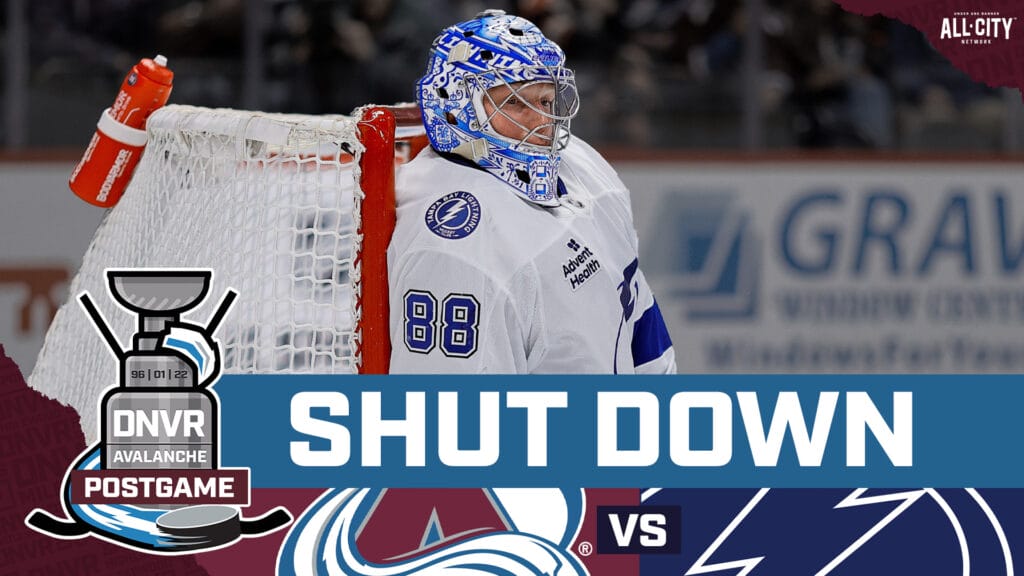 Vasilevsky playing against the Colorado Avalanche