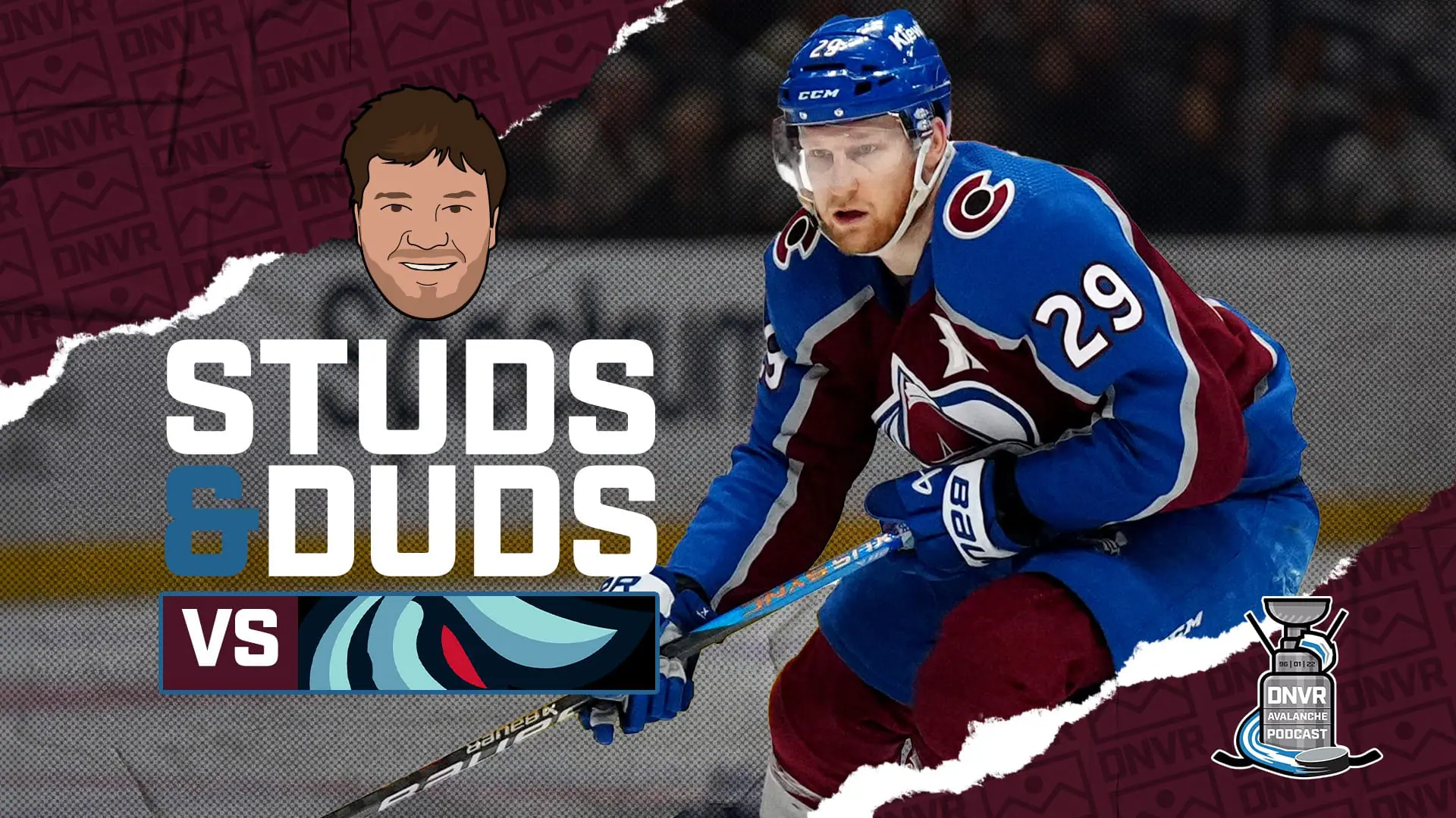 Nathan MacKinnon was the Avs best player as the Colorado Avalanche defeat the Seattle Kraken