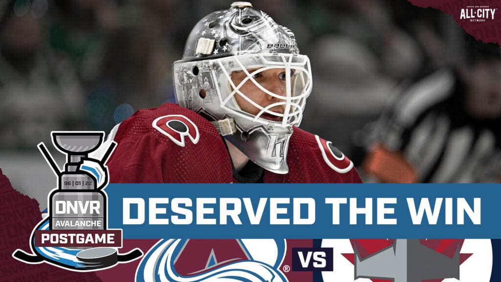 Alexandar Georgiev of the Colorado Avalanche