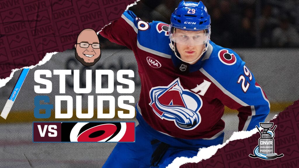 Avs-Hurricanes Game 15 Studs & Duds