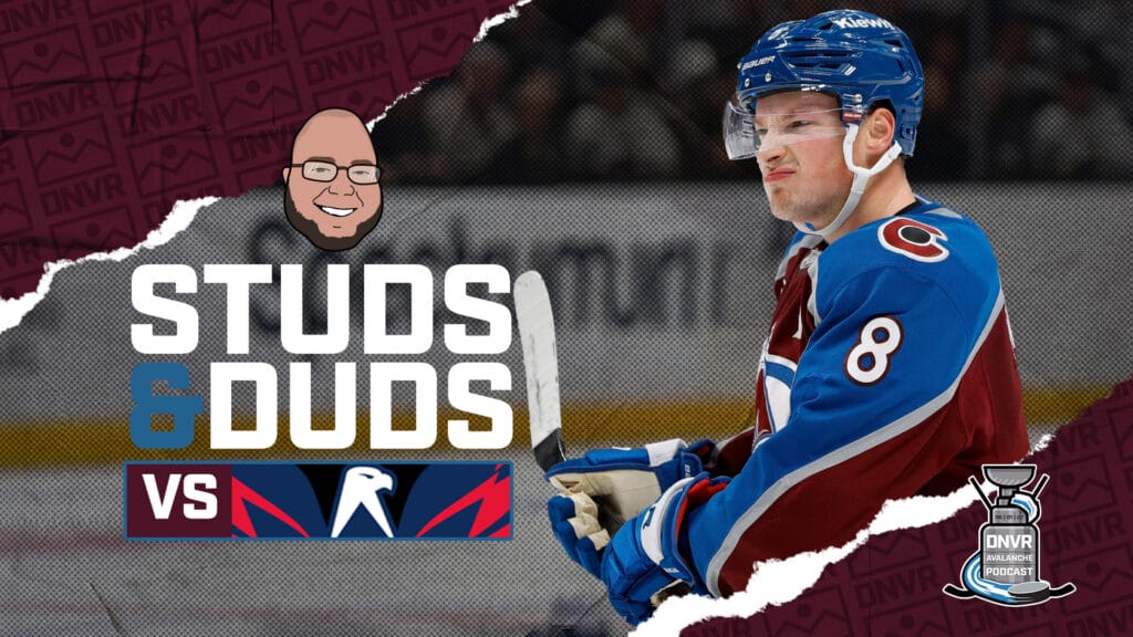 Avs-Capitals Game 18 Studs & Duds