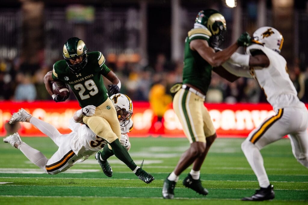 Justin Marshall was key in CSU’s best rushing performance of the season — why the young running back’s big night against Wyoming was encouraging for the Rams