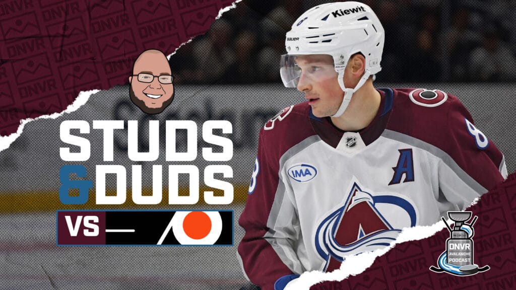 Avs-Flyers Game 19 Studs & Duds