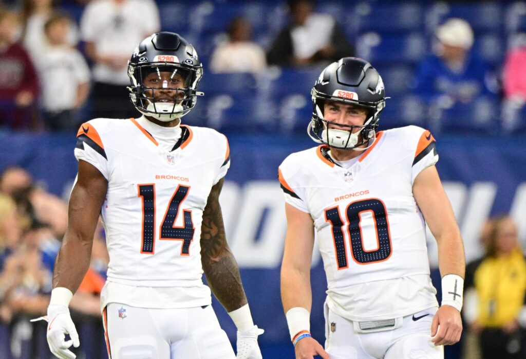 Courtland Sutton warns the record books about Broncos’ QB Bo Nix
