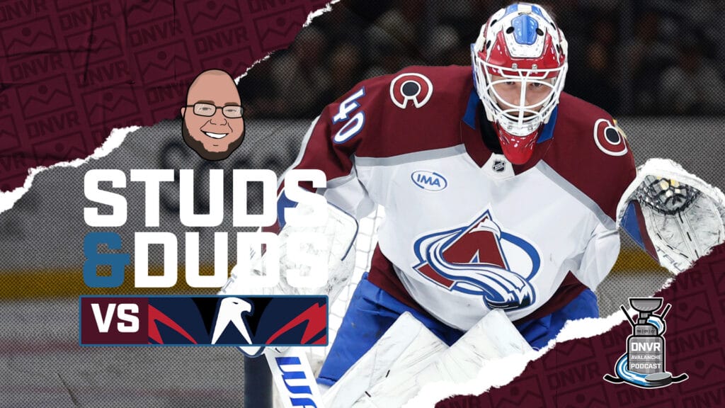 Avs-Capitals Game 20 Studs & Duds