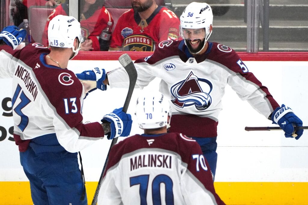 Offensive balance is suddenly the powering the Avalanche attack