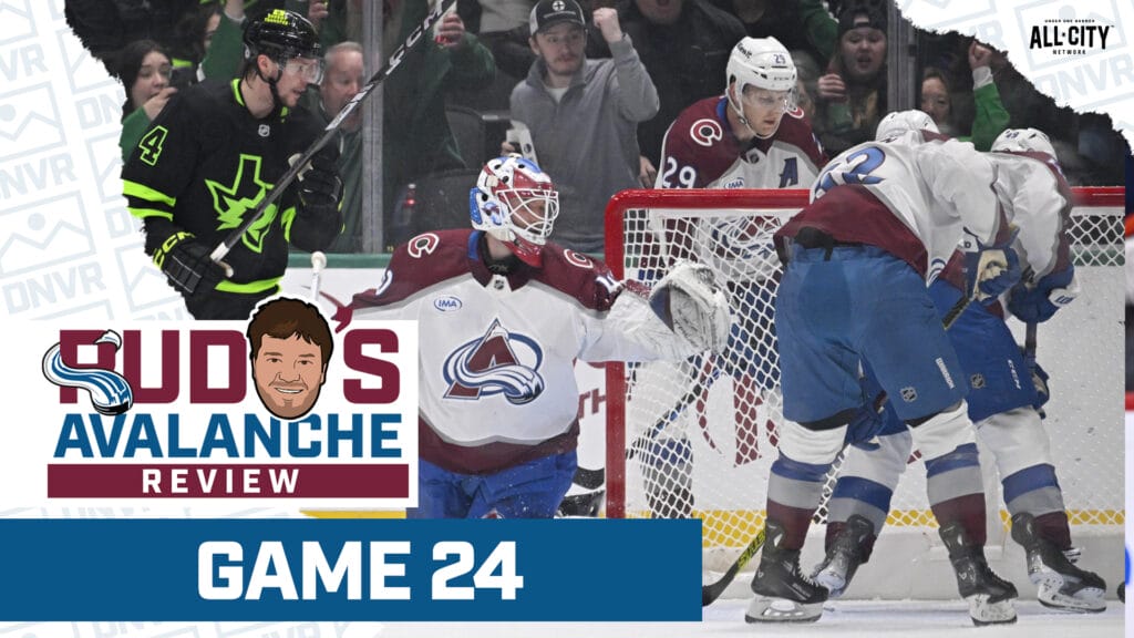 The Colorado Avalanche getting scored on