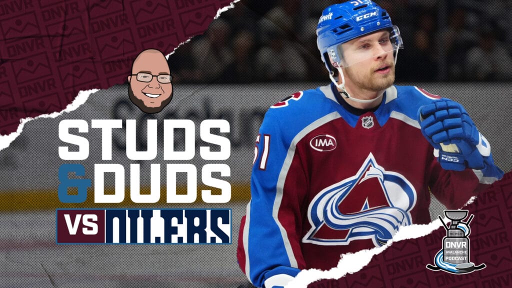 Avs-Oilers Game 25 Studs & Duds