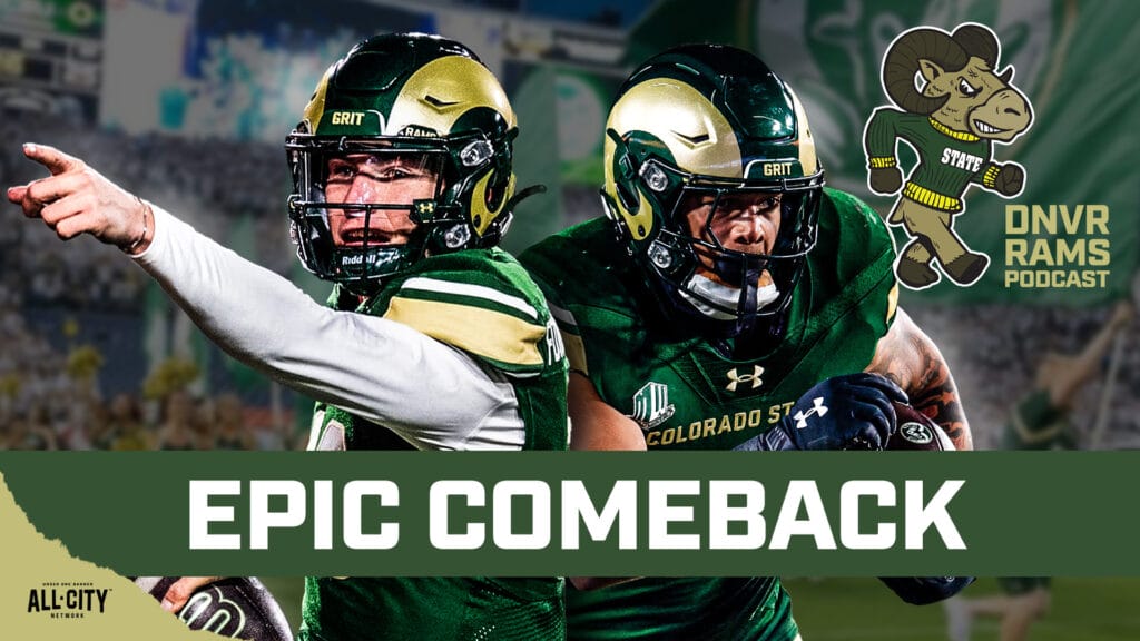 Brayden Fowler-Nicolosi & the CSU Rams shock Utah State with an epic fourth-quarter comeback | DNVR Rams Live
