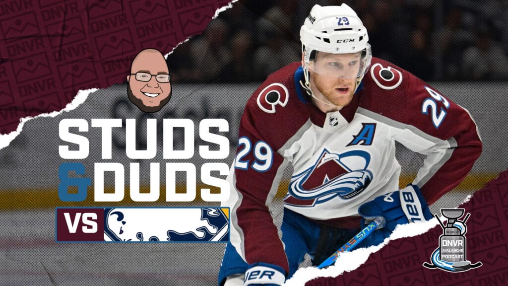 Avs-Sabres Game 26 Studs & Duds