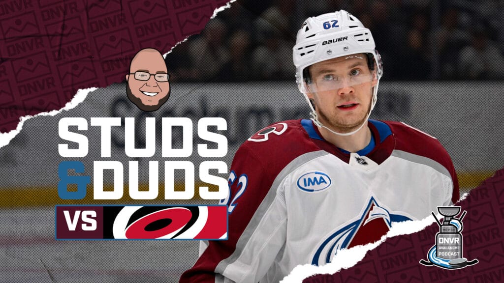 Avs-Hurricanes Game 27 Studs & Duds