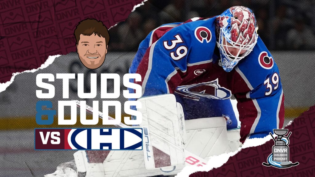 Avs-Canadiens Game 40 Studs & Duds