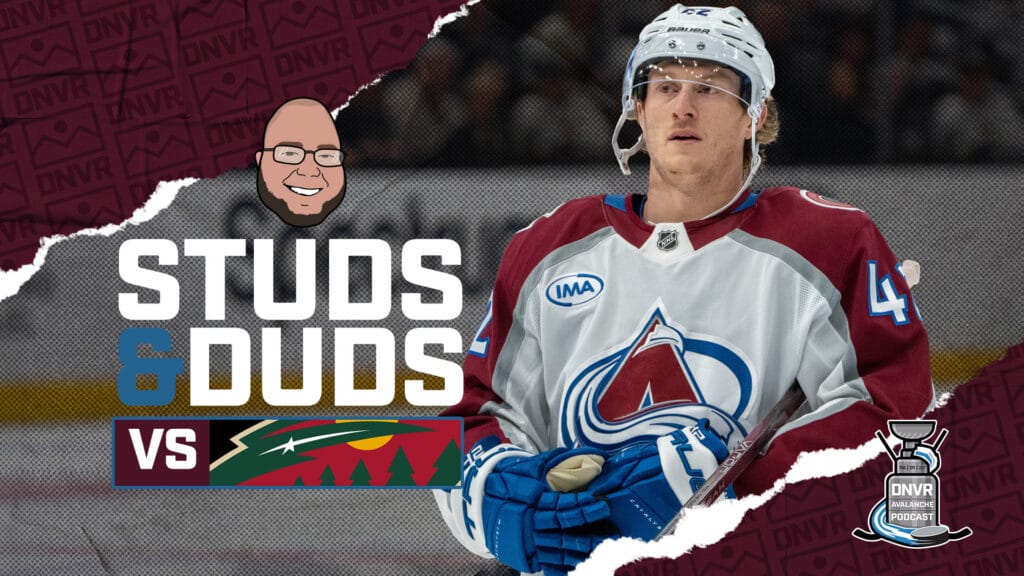 Avs-Wild Game 43 Studs & Duds