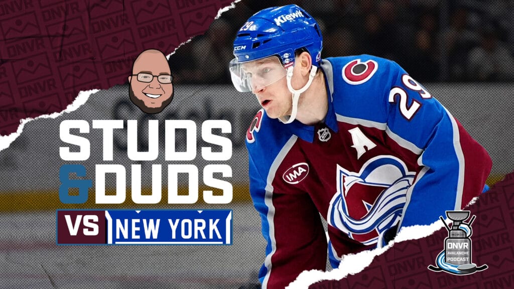 Avs-Rangers Game 45 Studs & Duds