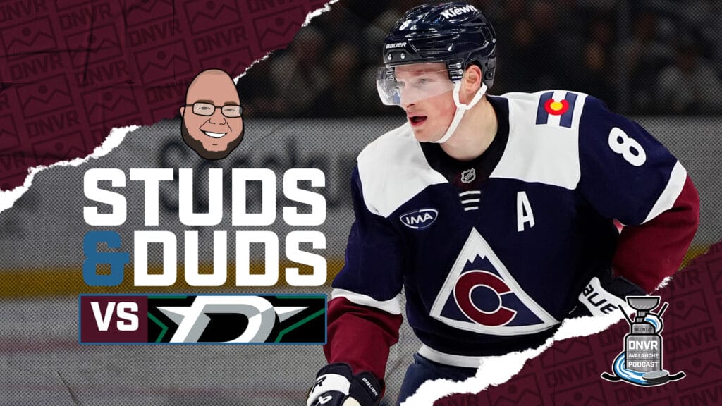 Avs-Stars Game 47 Studs & Duds