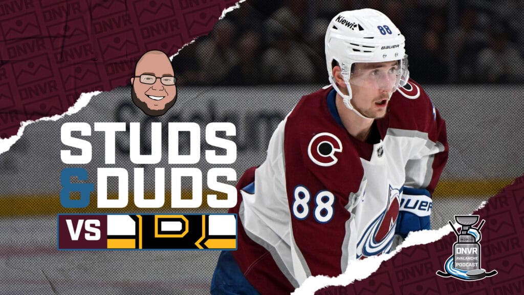 Avs-Bruins Game 50 Studs & Duds