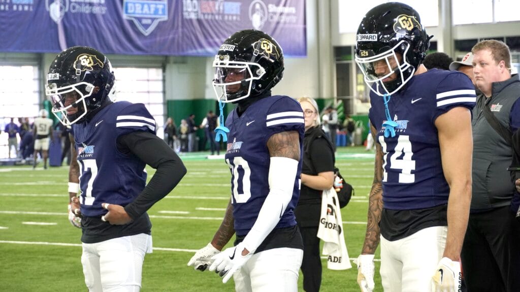 Colorado’s wide receivers takeover East-West Shrine Bowl practices