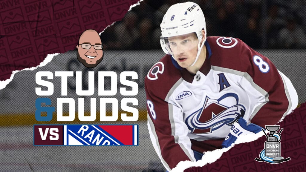 Avs-Rangers Game 51 Studs & Duds