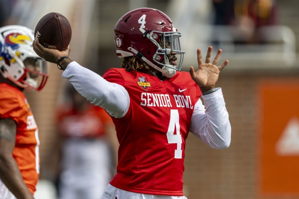 Senior Bowl Practice Takeaways: Did Jalen Milroe or any QB stand out?