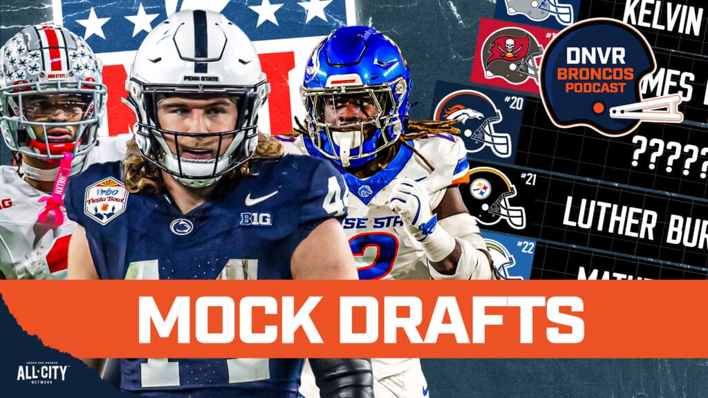 DNVR Broncos Podcast: Tyler Warren, Ashtony Jeanty or Emeka Egbuka? Who the mock drafts have the Denver Broncos landing