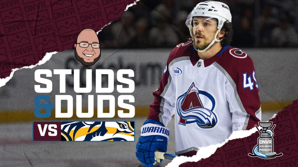 Avs-Predators Game 58 Studs & Duds