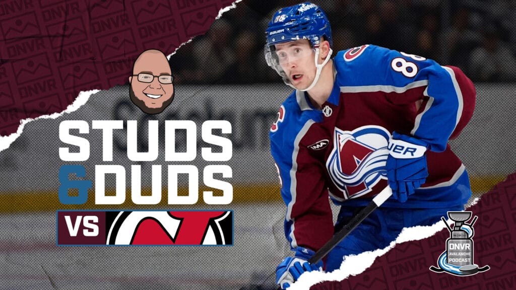 Avs-Devils Game 60 Studs & Duds