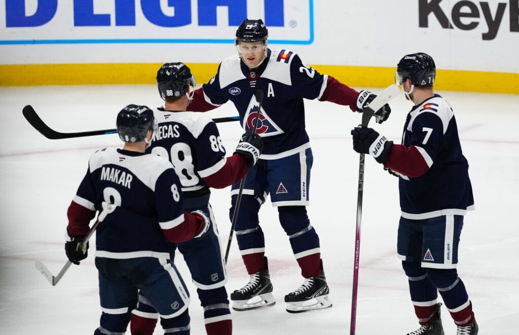 Nathan MacKinnon’s milestone caps perfect homestand for Colorado Avalanche