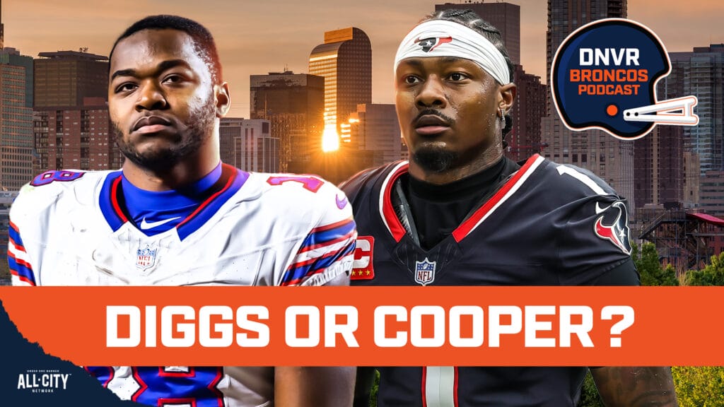 DNVR Broncos Podcast: Is Amari Cooper or Stefon Diggs the Denver Broncos’ top free agent WR after not signing Cooper Kupp?