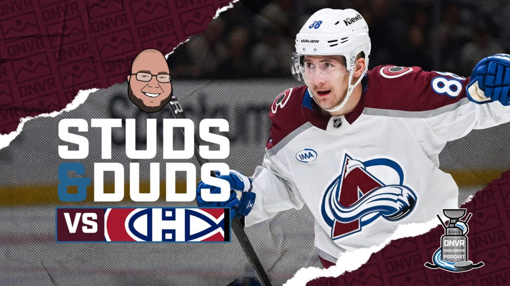 Avs-Canadiens Game 71 Studs & Duds