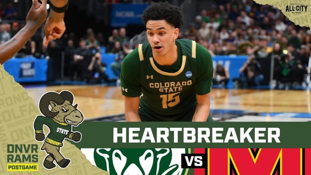 Colorado State loses heartbreaker to Maryland in the NCAA Tournament | DNVR Rams Live