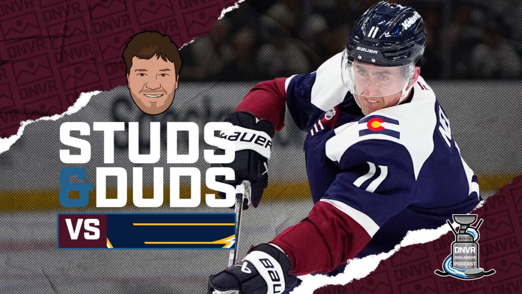 Avs vs Blues studs and duds