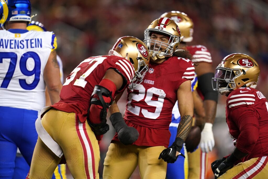 Sean Payton has an interesting perspective on the injury history of new Denver Broncos Dre Greenlaw, Talanoa Hufanga and Evan Engram