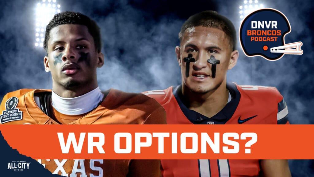 DNVR Broncos Podcast: Are the Denver Broncos lack of moves at WR pointing to drafting Matthew Golden or Tetairoa McMillan
