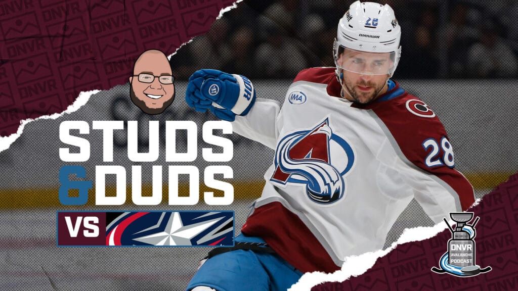 Avs-Blue Jackets Game 77 Studs & Duds