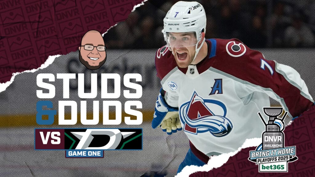 Avs-Stars Game 1 Studs & Duds