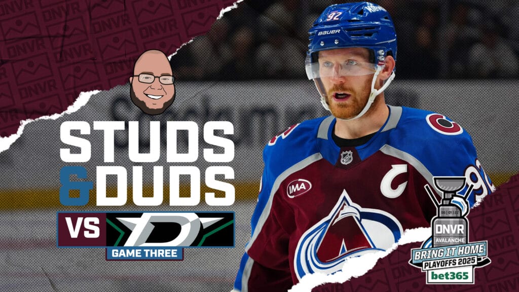Avs-Stars Game 4 Studs & Duds