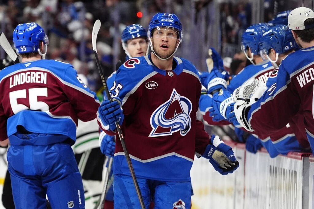 Logan O’Connor continues to provide a spark for the Avalanche: “He’s been a huge piece for us”
