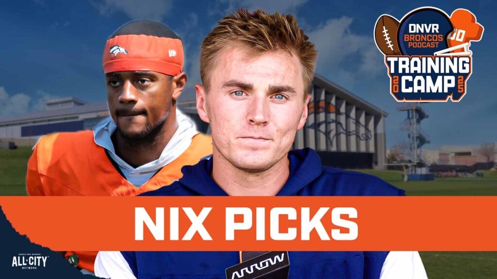 DNVR Broncos Podcast: Pat Surtain and Talanoa Hufanga pick off Bo Nix during the Denver Broncos 9th training camp practice