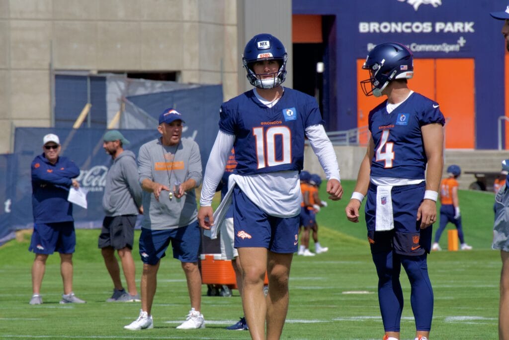 Bo Nix went out of his way to learn from a Hall-of-Fame quarterback during the Denver Broncos’ offseason