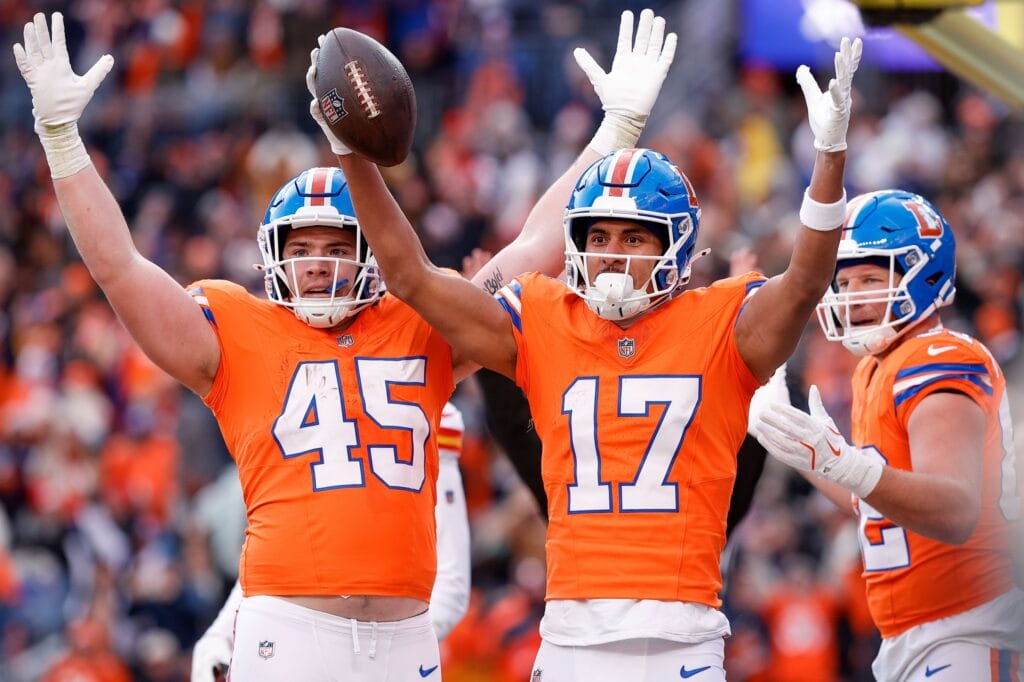 Which Bronco will fill the hole left by Devaughn Vele?