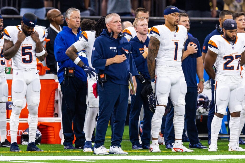 Sean Payton explains why Dre Greenlaw, J.K. Dobbins and Jaleel McLaughlin didn’t play in the Denver Broncos’ preseason finale against the Saints