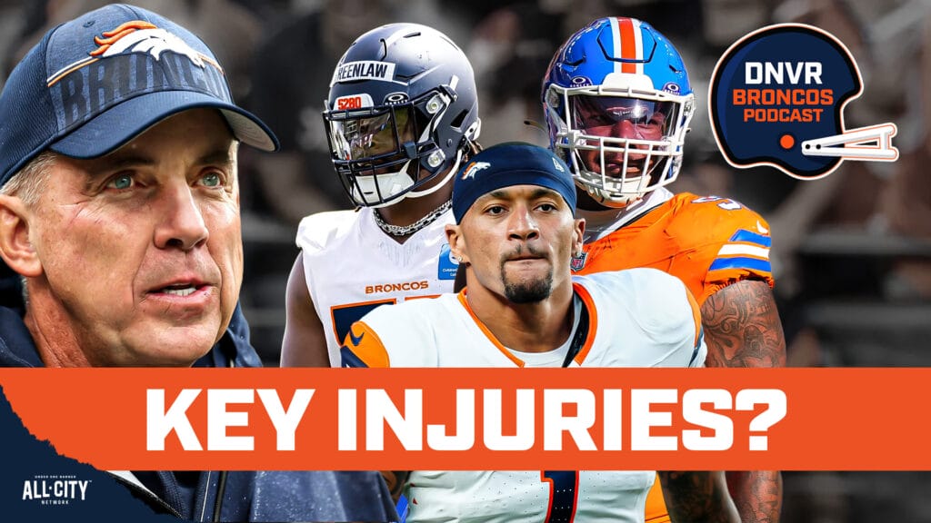 DNVR Broncos Podcast: NEW INJURY: Are Dre Greenlaw, Evan Engram & John Franklin-Myers’ injuries THE key to Broncos-Colts?