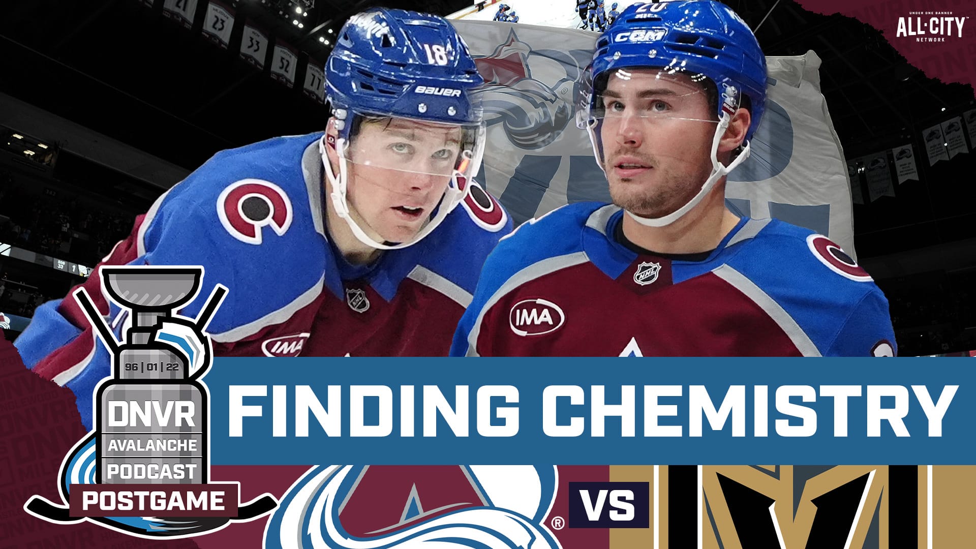 Jack Drury and Ross Colton Colorado Avalanche