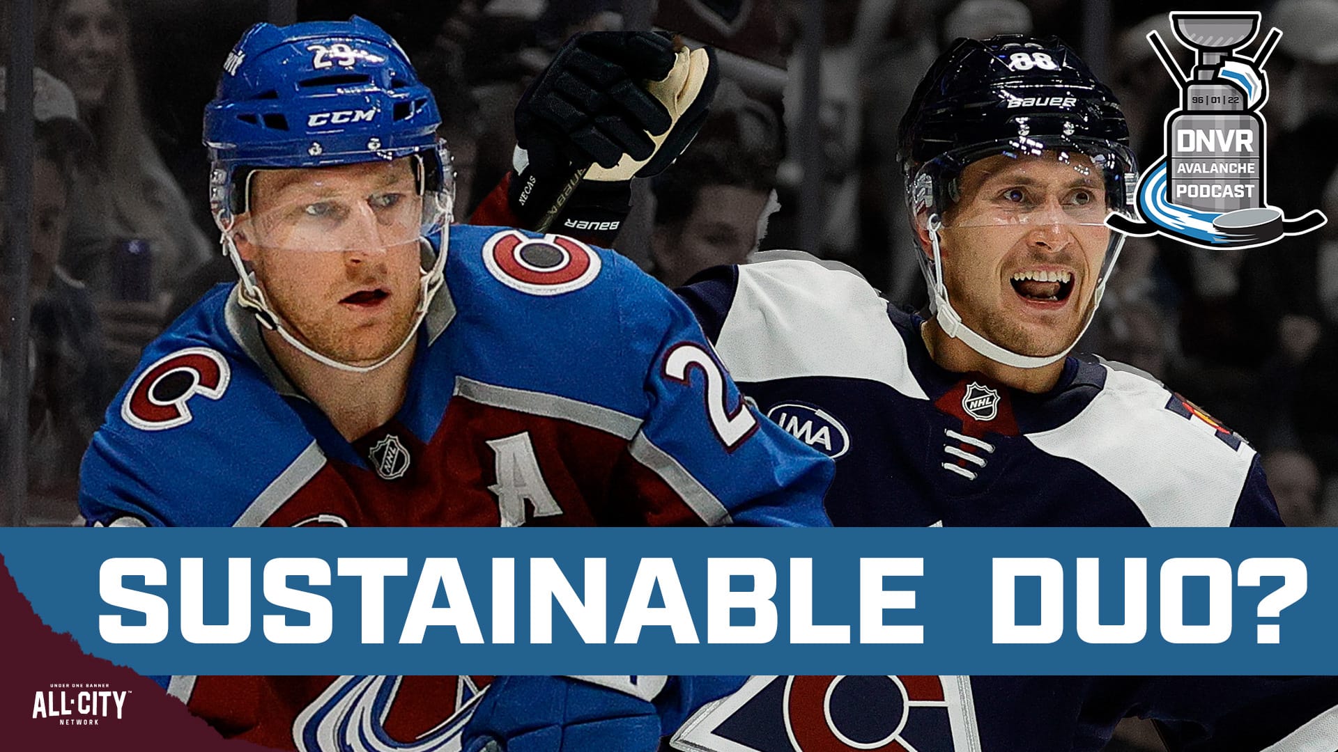 Nathan MacKinnon, Martin Necas, Colorado Avalanche